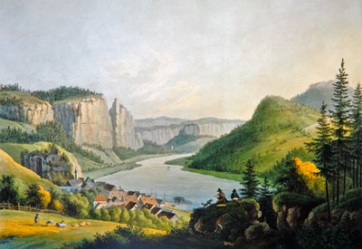 Veduta di Wehlen sull
