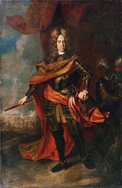 Imperatore Carlo VI da Johann Gottfried Auerbach