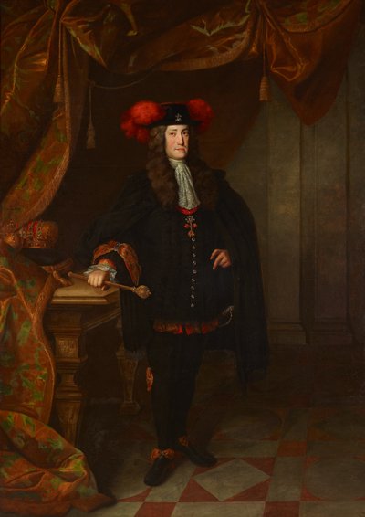 Imperatore Carlo VI da Johann Gottfried Auerbach