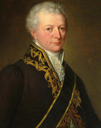 Ritratto del conte Karl August von Hardenberg da Johann Gottfried Schadow
