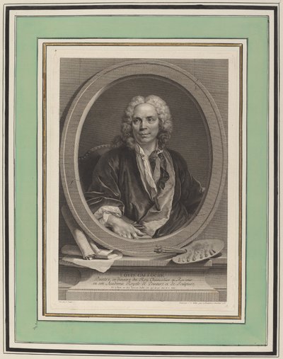 Louis Galloche da Johann Gotthard Müller, after Louis Tocqué