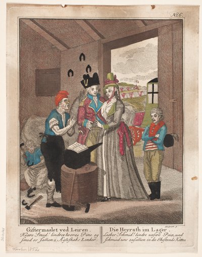 Il matrimonio a Leiren da Johann Gottlieb Friedrich