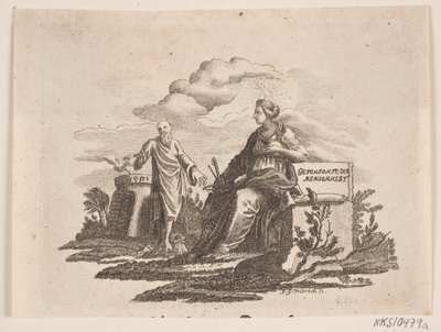 Vignetta per H. Niemeyer "Caratteristiche bibliche" da Johann Gottlieb Friedrich