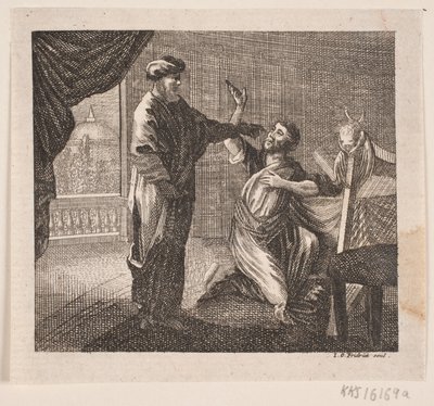 Vignetta per H. Niemeyer "Caratteristiche bibliche" da Johann Gottlieb Friedrich