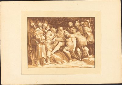 Epaminonda Morente da Johann Gottlieb Prestel after Polidoro da Caravaggio