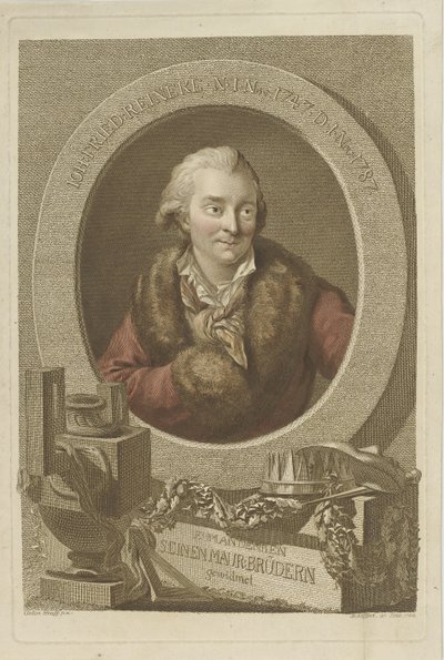 Ritratto di Johann Friedrich Reinecke da Johann Gottlob Seyffert