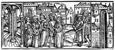 Un Foglio da Boezio, Consolazione della Filosofia da Johann Gruninger