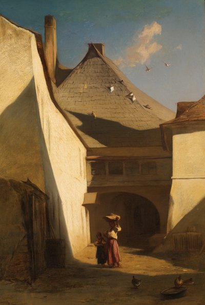 Fattoria ungherese da Johann Gualbert Raffalt