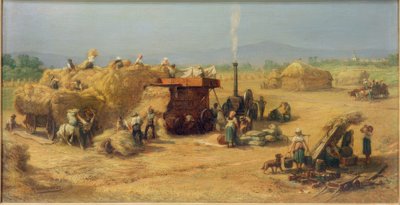 Raccolto a Praunheim da Johann Heinrich Hasselhorst