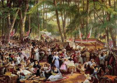 Il Waldchestag nel 1871 da Johann Heinrich Hasselhorst