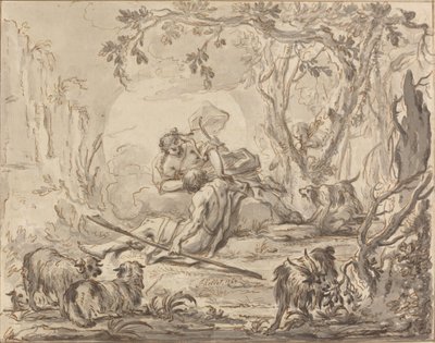 Diana ed Endimione da Johann Heinrich Keller
