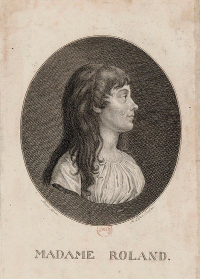 Madame Roland: Bréa pinx; H. Labbra sculp. da Johann Heinrich Lips