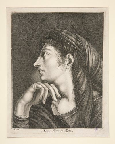 Marie Soeur de Mathe da Johann Heinrich Lips