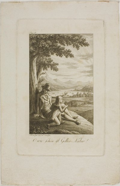 Quanto è bella la natura di Dio da Johann Heinrich Lips