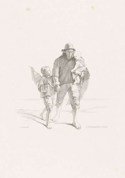 Lungo il cimitero (I bambini del mare) da Johann Heinrich Maria Hubert Rennefeld