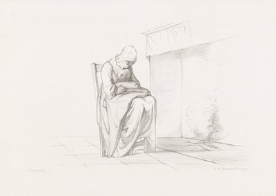 Pisolino pomeridiano da Johann Heinrich Maria Hubert Rennefeld