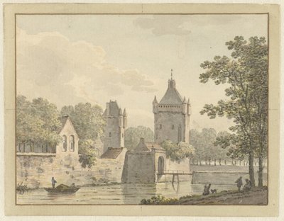 Castello De Pol a Vianen da Johann Heinrich Muntz