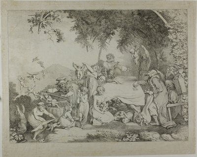 Asta dei Cupidi da Johann Heinrich Ramberg