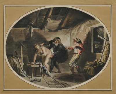 La giumenta del compare Pierre dopo la poesia di Jean de La Fontaine, 1800 da Johann Heinrich Ramberg
