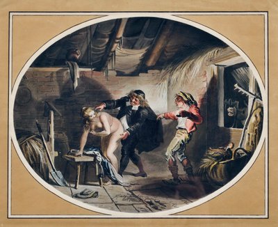 La giumenta di Compere Pierre da Johann Heinrich Ramberg