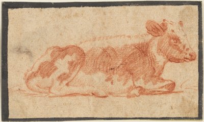 Mucca, seconda metà del 1600 da Johann Heinrich Roos