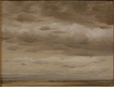 Schizzo di nuvole da Johann Heinrich Schilbach