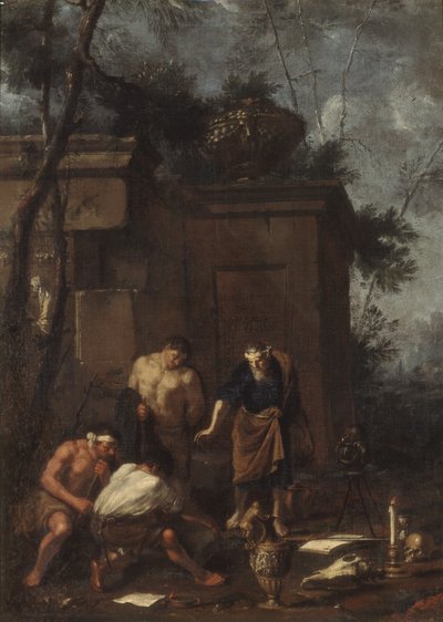 Cacciatori di tesori da Johann Heinrich Schoenfeld