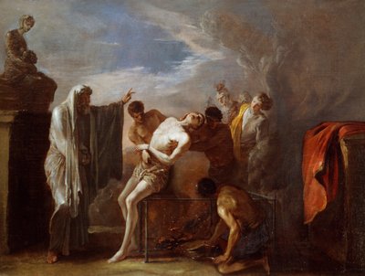 Martirio di San Lorenzo da Johann Heinrich Schonfeldt