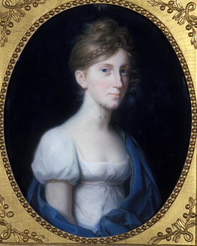 Ida, moglie del Duca di Sachsen-Weimar-Eisenach, c.1808 da Johann Heinrich Schroder