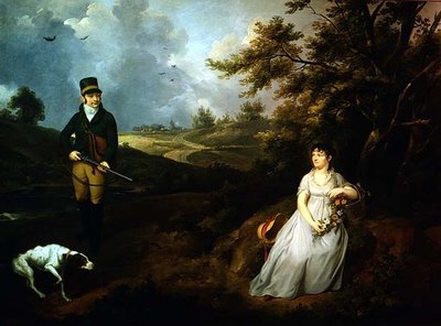 Ritratto di un gentiluomo e una signora da Johann Heinrich Schroder