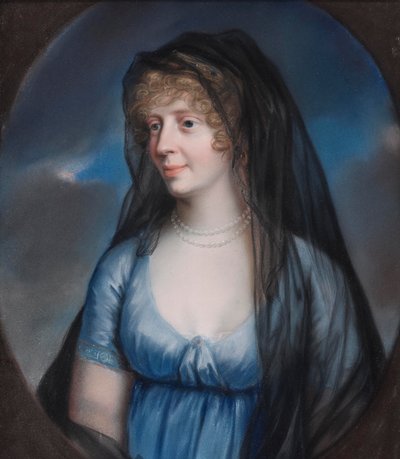 Johann Heinrich Schröder - Principessa Luise von Stolberg-Gedern, duchessa vedova di Saxe-Meiningen da Johann Heinrich Schroder