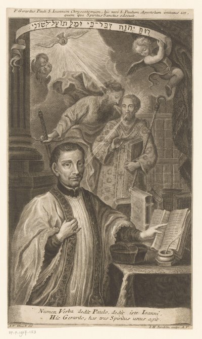 Ritratto di Gerhard Pauli da Johann Heinrich Störchlin