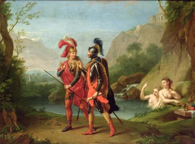 Carlo e Ubaldo dalle ninfe d