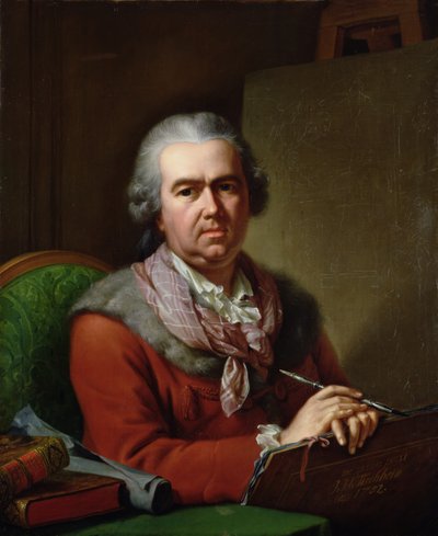 Autoritratto in vecchiaia, 1782 da Johann Heinrich Tischbein