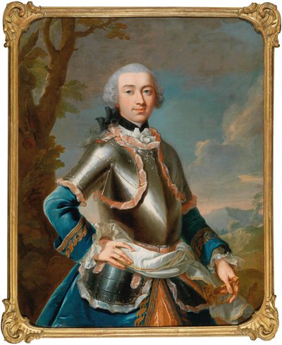 Ritratto del conte Rudolf Waldbott von Bassenheim 1731-1805, tra il 1755 e il 1765 da Johann Heinrich Tischbein the Elder