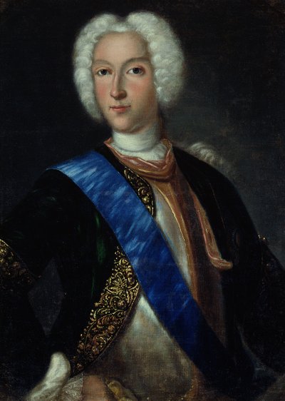 Ritratto dello Zar Pietro II (1715-1730) da Johann Heinrich Wedekind