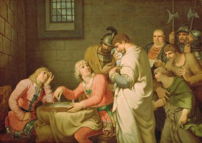 Conradino di Svevia e Federico di Baden in attesa della sentenza da Johann Heinrich Wilhelm Tischbein