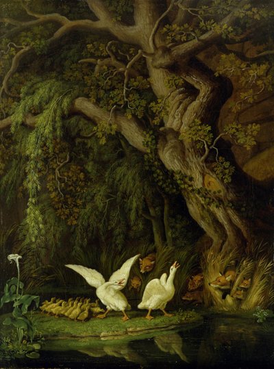 Volpi e oche da Johann Heinrich Wilhelm Tischbein