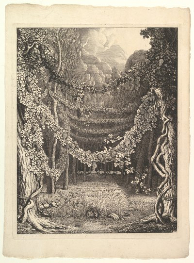 Frontespizio per Heft IV di Homer nach Antiken gezeichnet, Göttingen: Heinrich Diete..., ca. 1796 da Johann Heinrich Wilhelm Tischbein