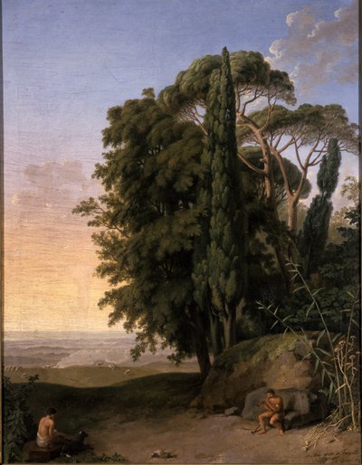 Paesaggio vicino a Frascati da Johann Heinrich Wilhelm Tischbein