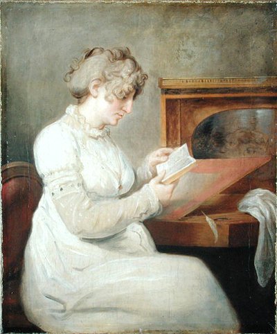Ritratto del poeta Engel Christine Westphalen (1758-1840) da Johann Heinrich Wilhelm Tischbein