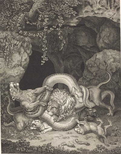 Il Laocoonte animale da Johann Heinrich Wilhelm Tischbein