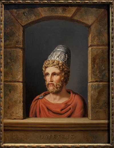 Ulisse. Dipinto di Johann Heinrich Wilhelm Tischbein da Johann Heinrich Wilhelm Tischbein