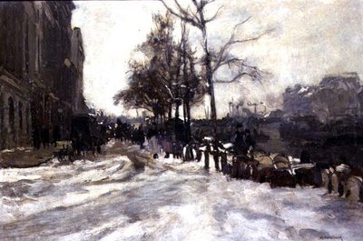 Inverno, Rotterdam da Johann Hendrik Mastenbroek