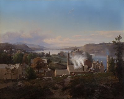 Poughkeepsie Iron Works (Forno di Bech), 1856 da Johann Herman Carmiencke