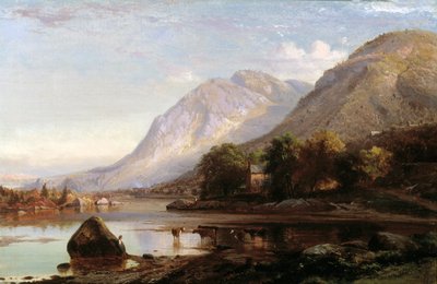 Fiume Hudson a Cold Spring da Johann Hermann Carmiencke