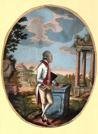 Granduca Paolo di Russia 1754-1801, poi Zar Paolo I, 1782 da Johann Hieronymus Loeschenkohl