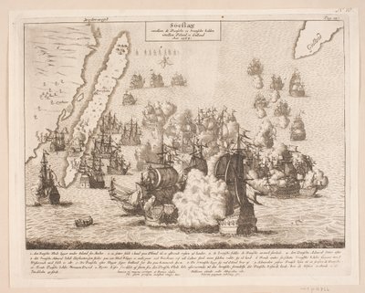 Battaglia navale a Öland e Gulland, 1564 da Johann Husman