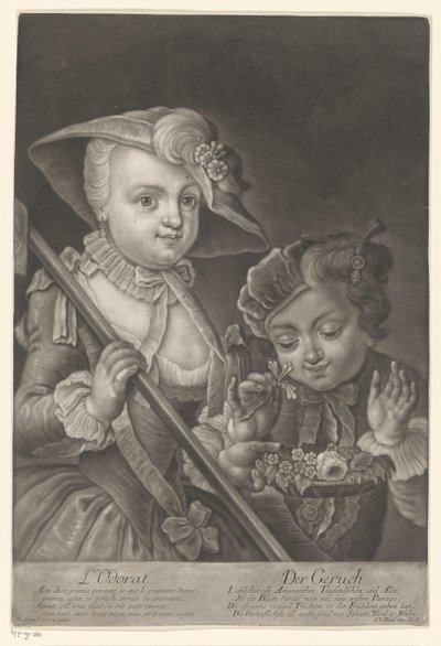 Olfatto da Johann Jacob Haid (possibly)