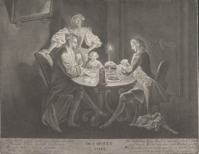 Das Biquet Spiel da Johann Jacobus Haid